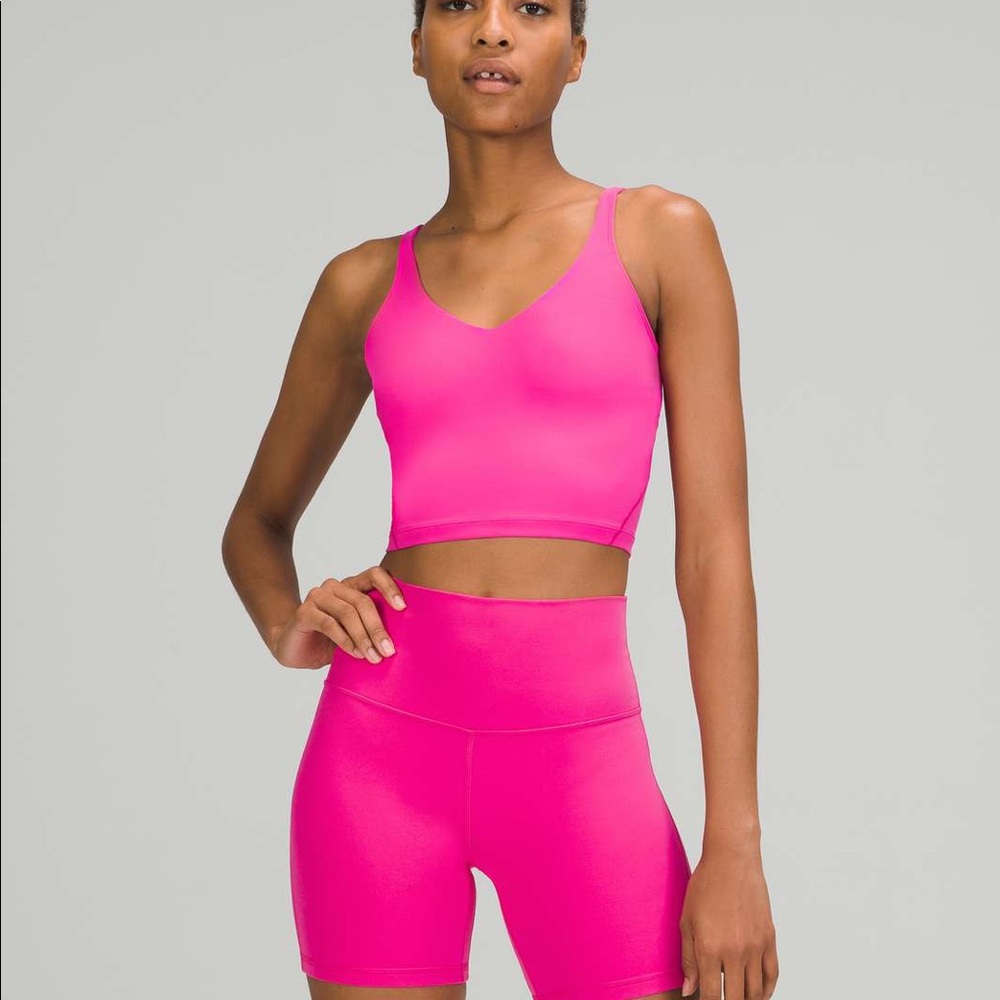 Lululemon sonic pink align top
